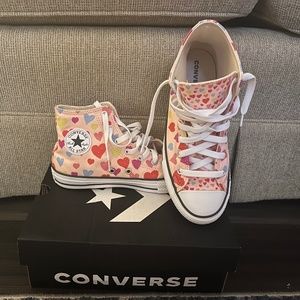Converse storm pink/natural ivory/white